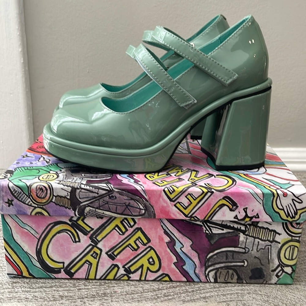 Jeffrey Campbell “Arlon” Mary Jane Platform Heels